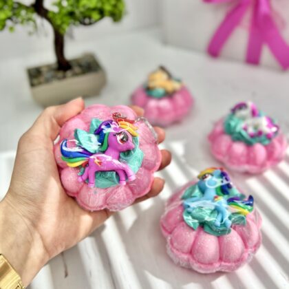 Бомбочка для ванни 3в1 «Єдиноріжка»