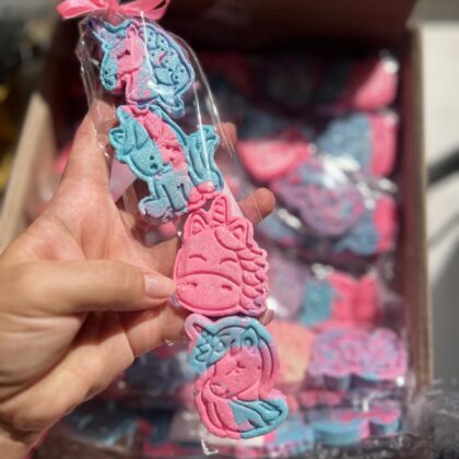 Тверді пінки для ванни Єдиноріжки