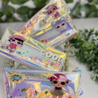 Пенал ЛОЛ з сипучими блискітками