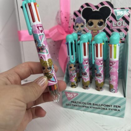 Ручка ЛОЛ Yes на 6 кольорів