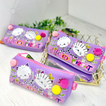 Пенал Котики текстильний