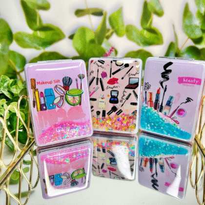 Дзеркальце Косметика з плаваючими блискітками