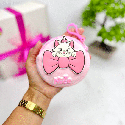 Гаманець-брелок плюшевий Киця Марі плюшевий