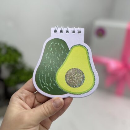 Блокнот Авокадо на спіралі