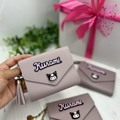 Гаманець Куромі сіро-ліловий