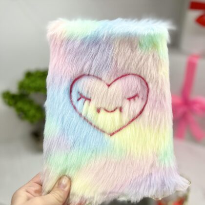 Блокнот Серце різнокольоровий