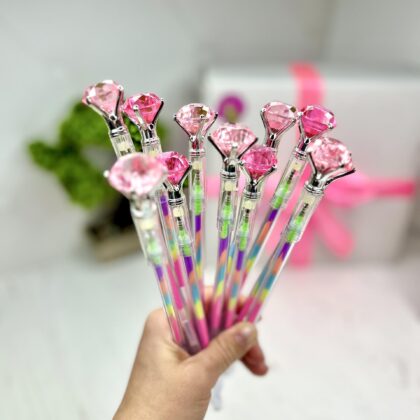 Ручка гелева різнокольорова Діамант