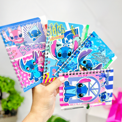 Блокнотик+ручка Стіч