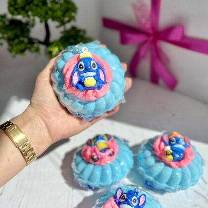 Бомбочка для ванни 3в1 «Стіч»