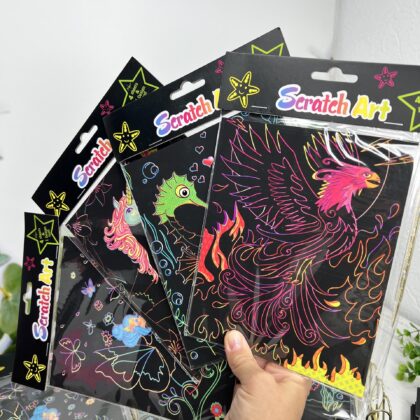 Набір Скретч-розмальовок, Шкрябалки