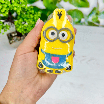 Бомбочка для ванни Посіпака Міньйон ручної роботи