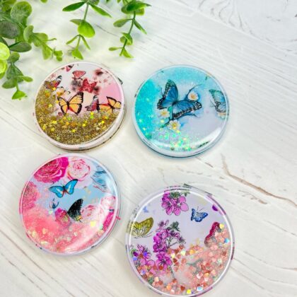 Дзеркальце Метелики з плаваючими блискітками