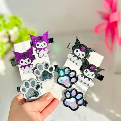 Набір заколок Куромі+Лапки