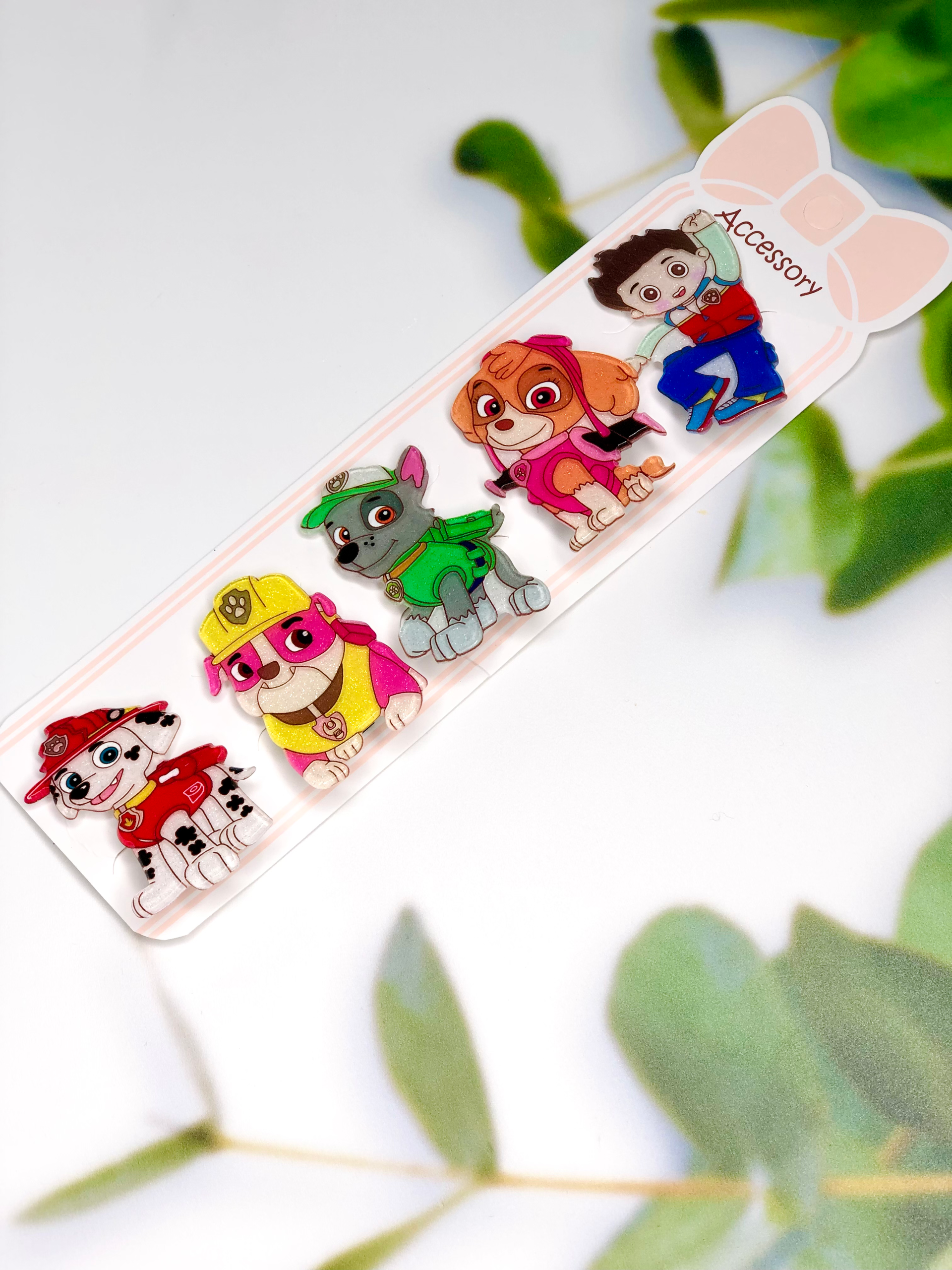 Набір заколок Щенячий патруль (5 штук) - Зображення 5