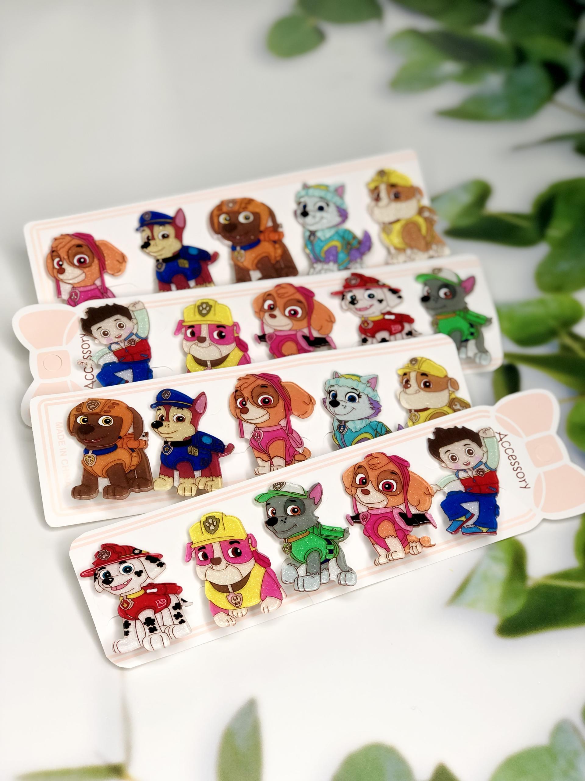 Набір заколок Щенячий патруль (5 штук)