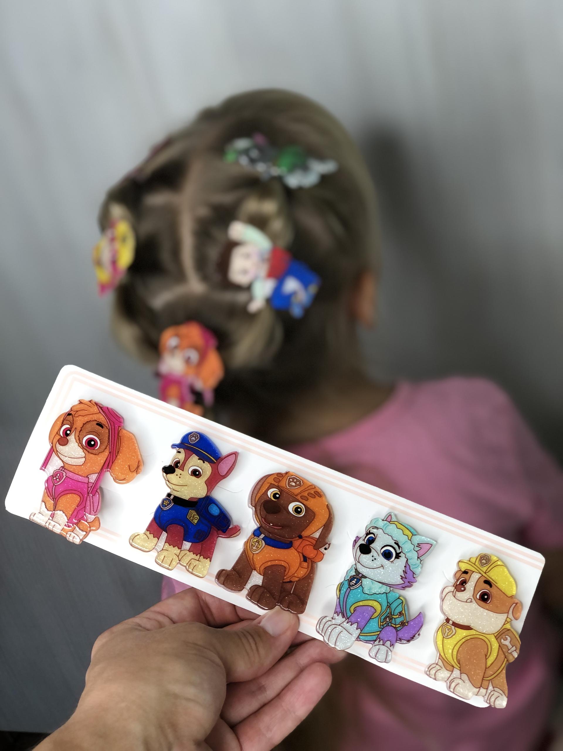 Набір заколок Щенячий патруль (5 штук) - Зображення 4