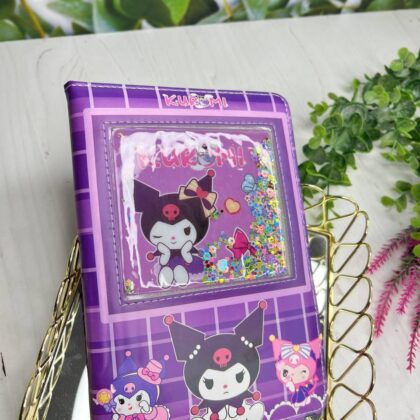 Блокнот Куромі з сипучими блискітками