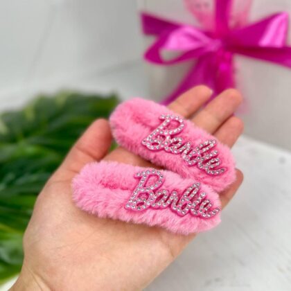 Заколка-пушок тік-так Барбі