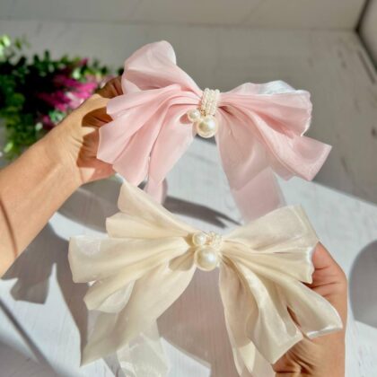 Заколка-бант Перлини