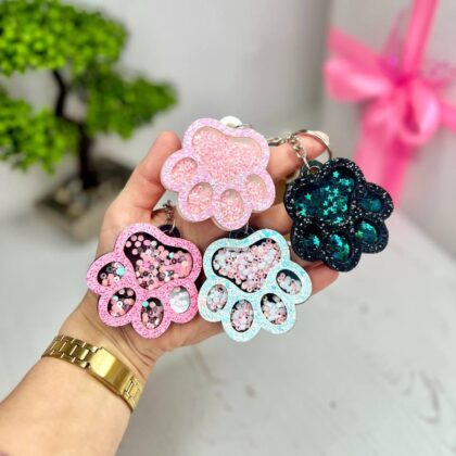 Брелок-шейкери Лапки ручної роботи