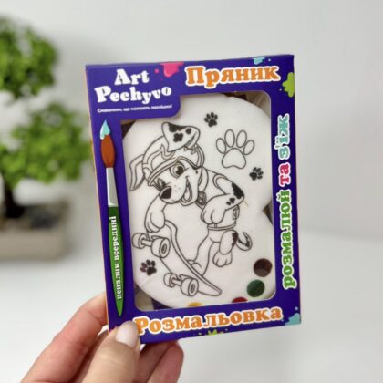 Пряник-розмальовка Маршал