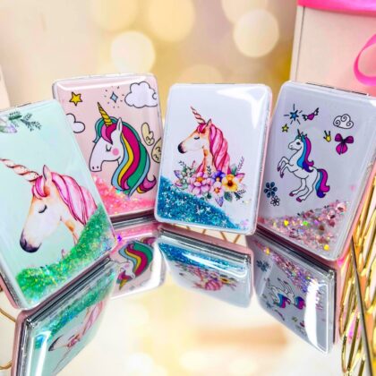 Дзеркальце Єдиноріжка з плаваючими блискітками
