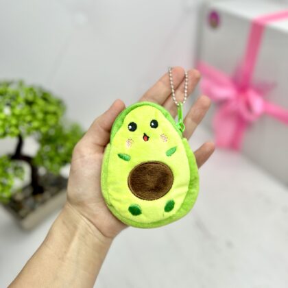 Гаманець-брелок Авокадо плюшевий