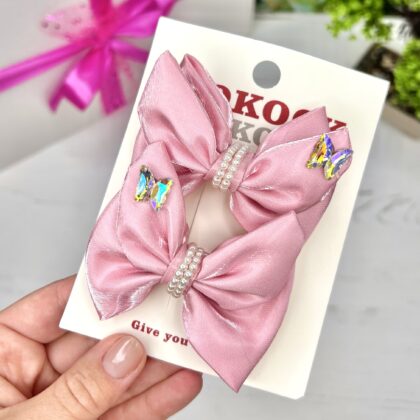 Бантики Рожеві пара