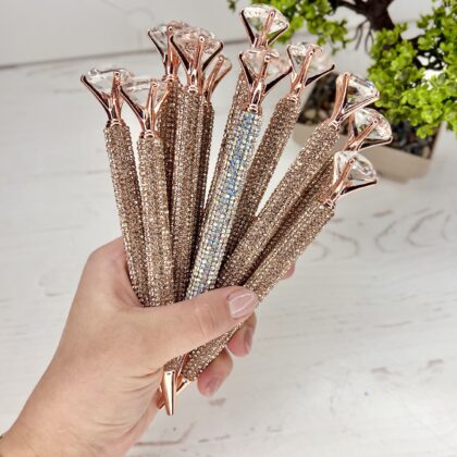 Ручка Діамант зі стразами
