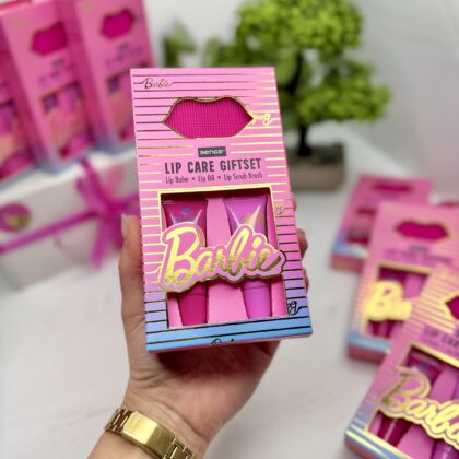 Набір для губ Барбі (бальзам, олійка, браш)