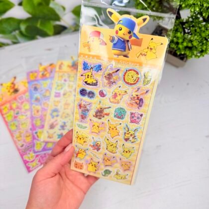Наліпки Покемон Пікачу Pokémon (1 планшетка)