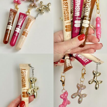 Блиск-бальзам для губ з брелком Wishlist