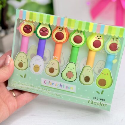 Набір подвійних маркерів Авокадо  6шт/12кольорів
