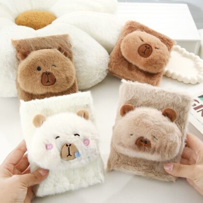 Блокнот хутряний Капібара, формат А-6