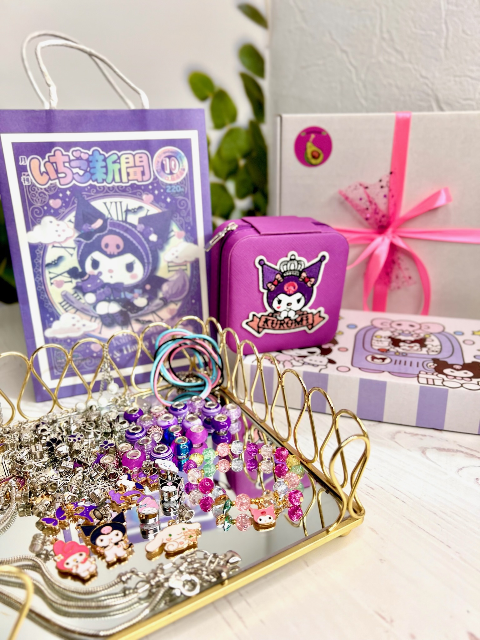 Набір прикрас по типу Пандори Куромі