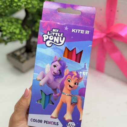 Олівці My little pony двосторонні 12 шт на 24 кольори Kite