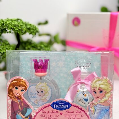 Набір косметичний Frozen Ельза та Анна Крижане серце (парфуми натуральні+піна для ванни)