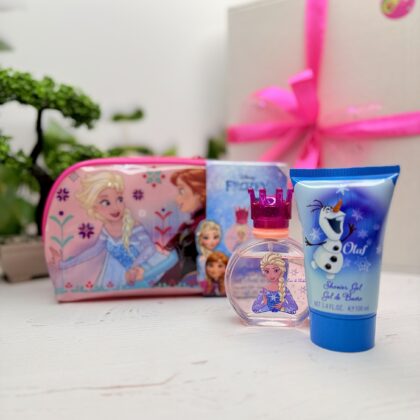Набір косметичний Frozen Ельза та Анна (косметичка + парфуми натуральні + шампунь/гель 2в1)