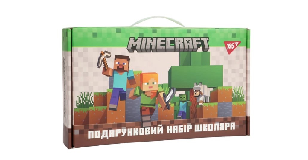 Подарунковий набір школяра Майнкрафт “Yes” Minecraft - Зображення 4