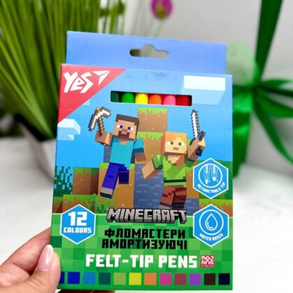 Фломастери "Майнкрафт" "Yes" Minecraft