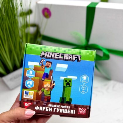 Фарби гуашеві "Майнкрафт" "Yes"  Minecraft