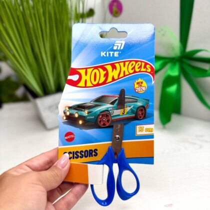 Ножиці 13см "Hot wheels" "Kite"