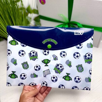 Папка-конверт на кнопці В5 "Футбол" "Yes" Football
