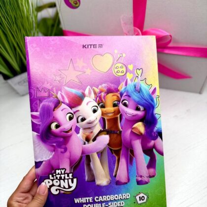 Картон білий А4 "My little pony" "Kite"
