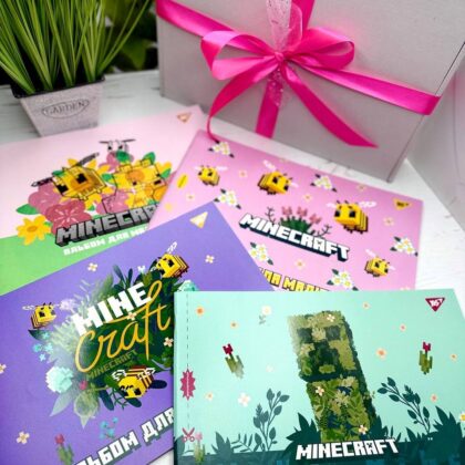 Альбом для малювання "Майнкрафт. Spring" "Yes" Minecraft Spring