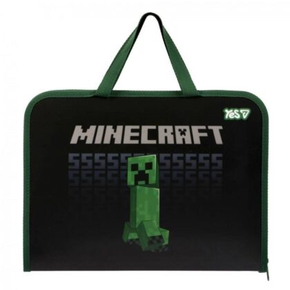 Папка-портфель А4 "Майнкрафт" "Yes" Minecraft