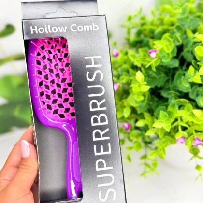 Розчіска "SUPERBRUSH" яскраво-рожева
Hollow Comb
