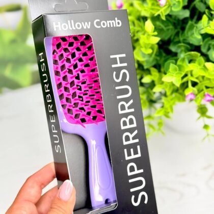 Розчіска "SUPERBRUSH" фіолетова
 Hollow Comb