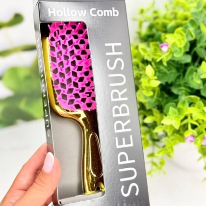 Розчіска "SUPERBRUSH" золота Hollow Comb