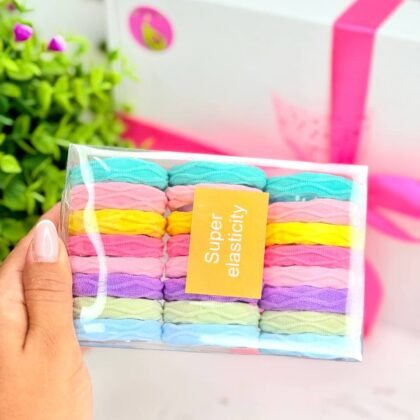Резинки різнокольорові Super Elastic, набір 24шт.